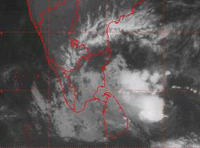 Chennai Cyclone December 6 2008